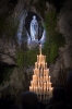 lourdes-2015 Grotto by Night
